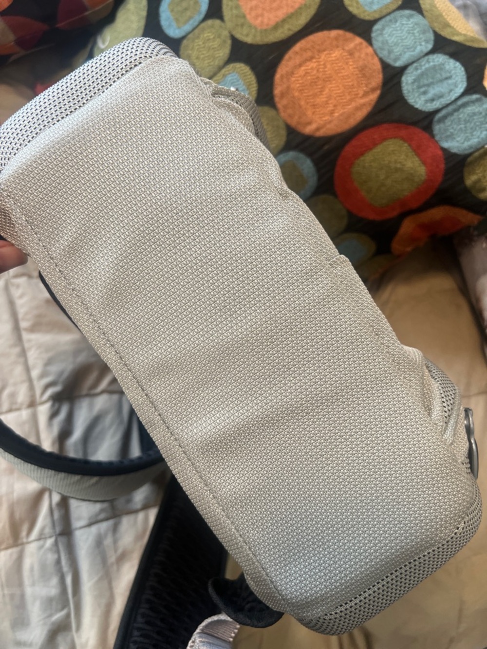 Tumi Silver Compact Textured Backpack - Picture 7 of 12